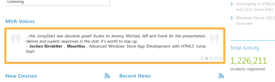 Quoted on MVA Voices