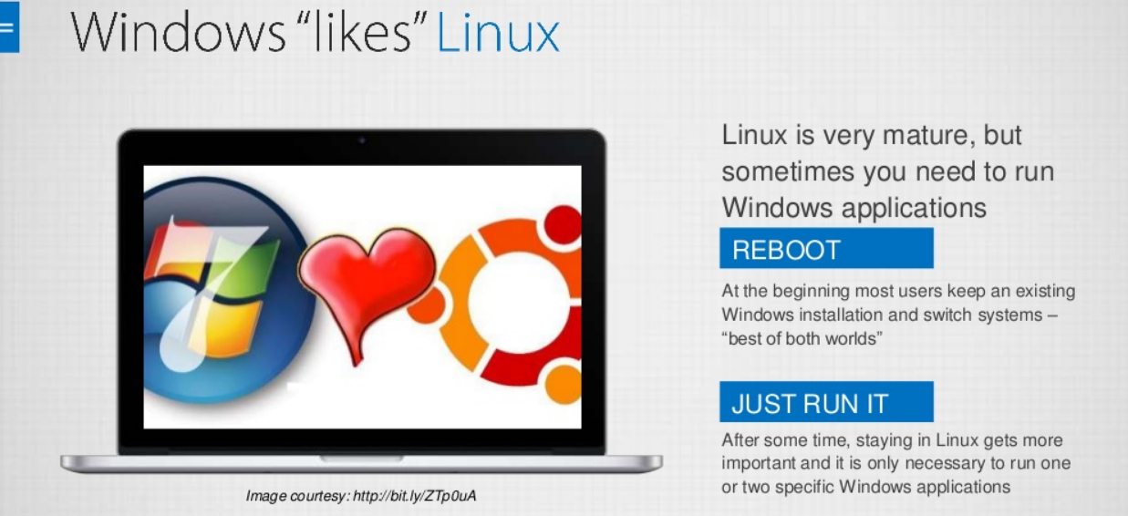 Running Windows applications on Linux