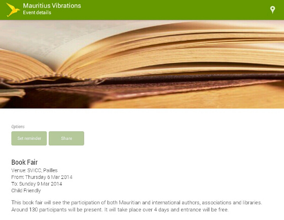 App Review: Mauritius Vibrations