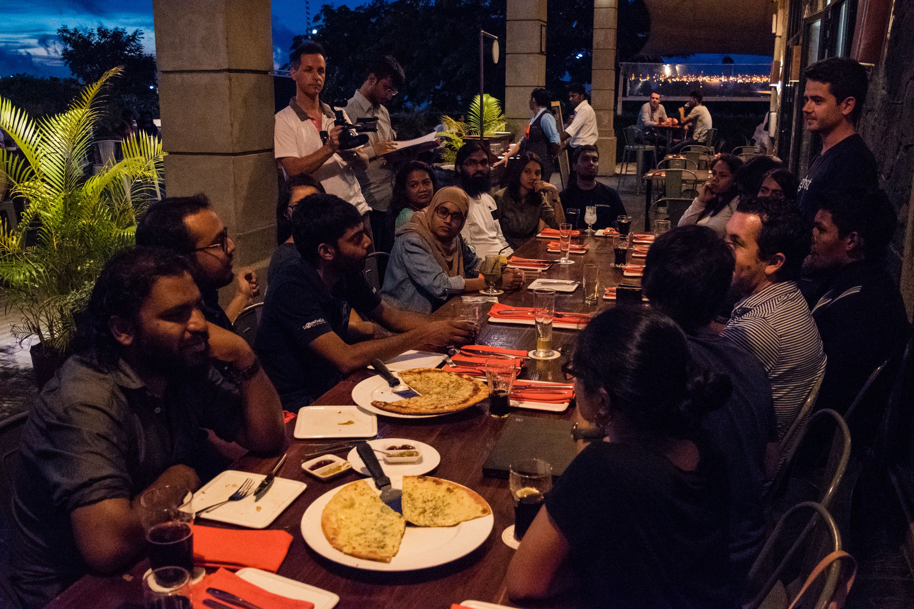 Campsite fire talk with John O'Nolan