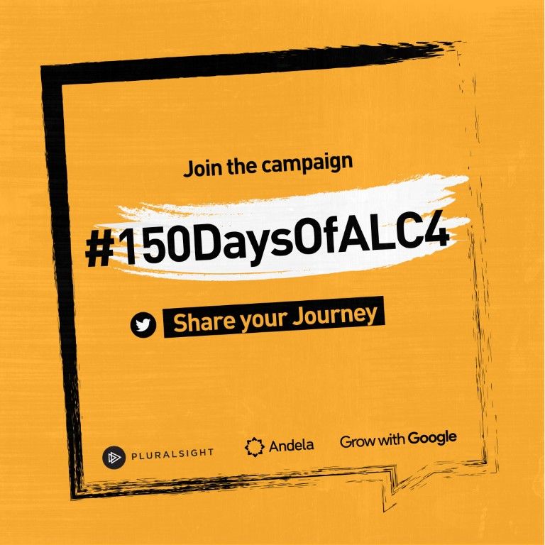 Share your journey - #150DaysOfALC4